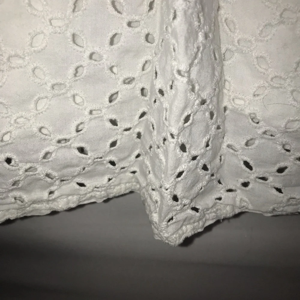 Gap White Eyelet Lace Dress